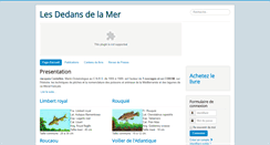 Desktop Screenshot of lesdedansdelamer.com